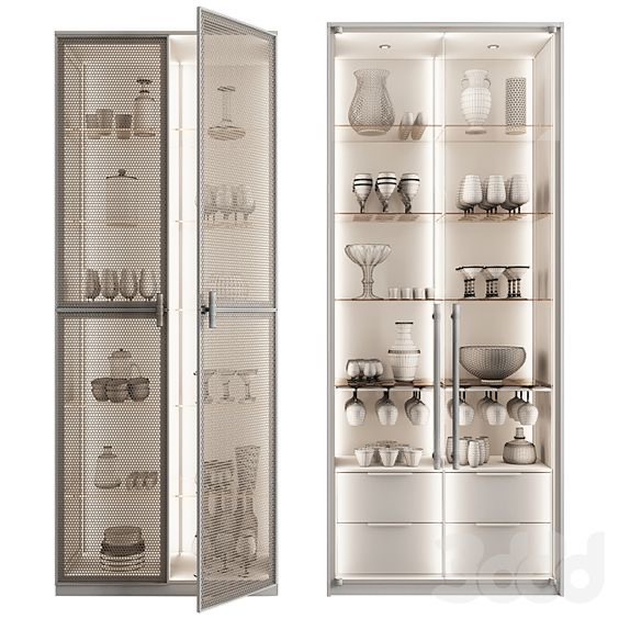 GLASS CABINET LUXURY
